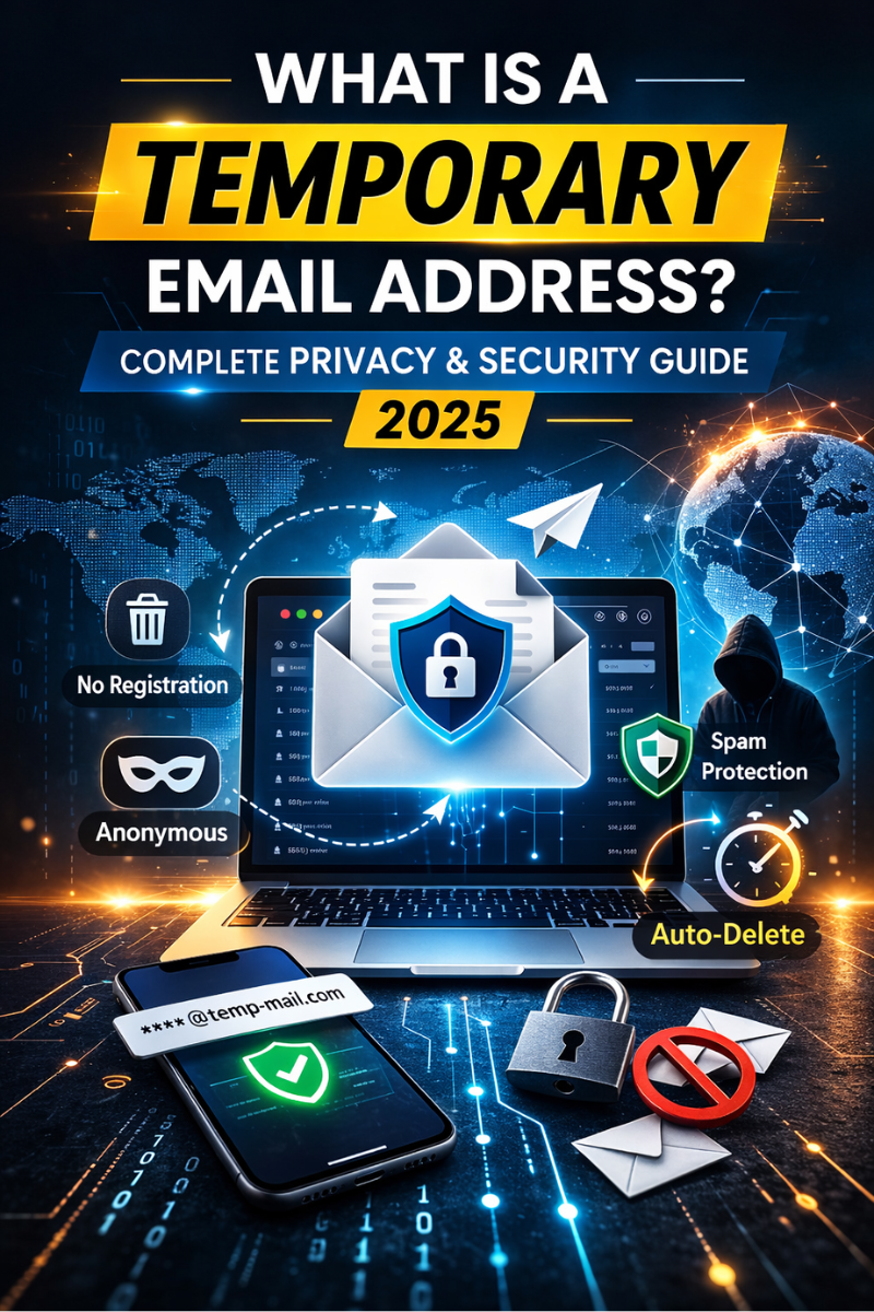 What Is a Temporary Email Address? The Complete Privacy & Security Guide (2025)